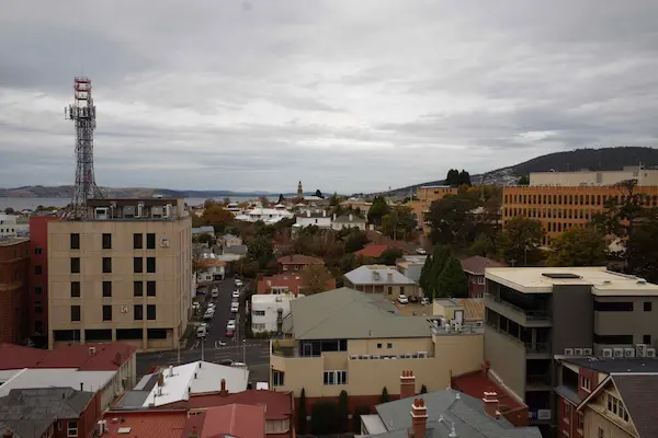 View from the hotel West